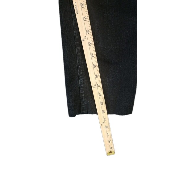 Wrangler Q-Baby Jeans Women’s 1/2 X 30 Black Boot Cut No Gap Waistband Denim - Picture 8 of 9